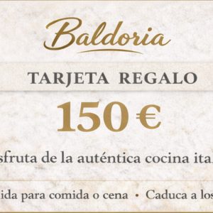 Tarjeta regalo 150€